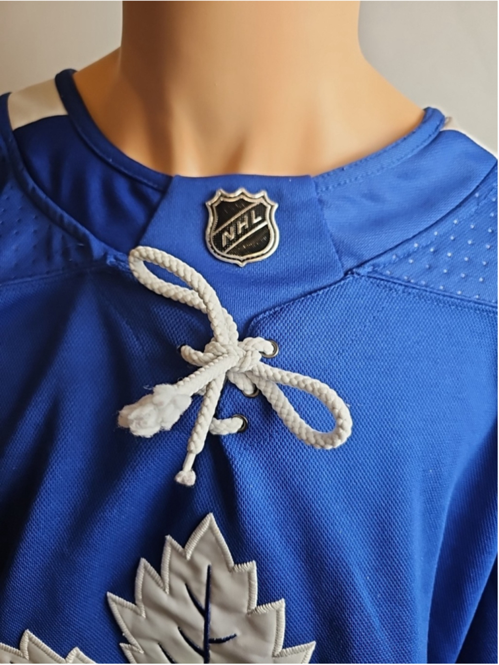 Auston Matthews Toronto Maple Leafs Adidas Home Blue Jersey Size 56 Fight Strap - Picture 3 of 14